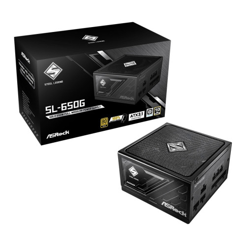 Захранване ASRock SL-650G, 650W, 80 Plus Gold, Модулно