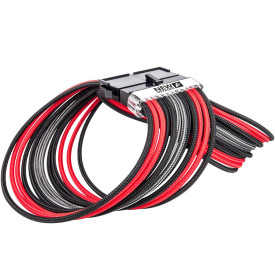 Комплект модинг кабели 1stPlayer Custom Modding Cable Kit Black/Red/Gray - ATX24P, EPS, PCI-e - BRG-001