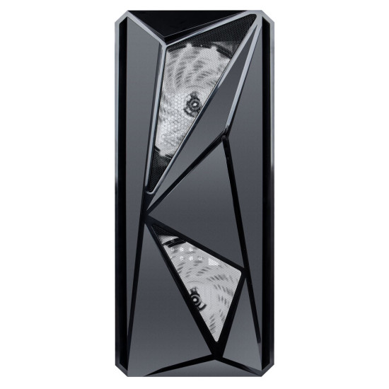 Кутия за компютър 1stPlayer Gaming Case ATX - F4 WHITE - 3 Fans included
