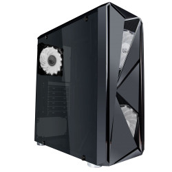 Кутия за компютър 1stPlayer Gaming Case ATX - F4 WHITE - 3 Fans included