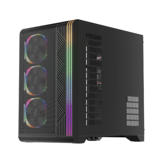 Кутия за компютър 1stPlayer VT7-BK, Black