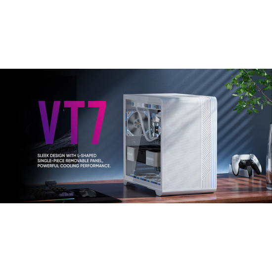 Кутия за компютър 1stPlayer VT7-BK, Black