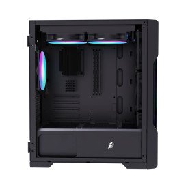 Кутия за компютър 1stPlayer Case mATX - TRILOBITE T3 Mesh Black