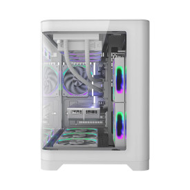 Кутия за компютър 1stPlayer Case mATX - UV6 White