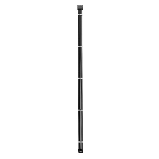 Модулен кабел 1stPlayer Custom Sleeved Modding Cable Black - PCIe 5.0 12VHPWR M/M - FM2-B-BK