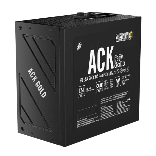 Захранване 1stPlayer PSU ATX 3.1 750W - ACK Gold, Full Modular - HA-750BA2
