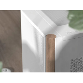 Кутия за компютър AeroCool Case ATX - D501A Black, Addressable RGB, Wood