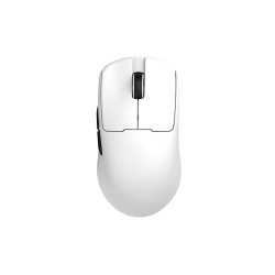 Безжична мишка Ajazz AJ159 V2 MC - Wireless Gaming Mouse - 1K, Magnetic Charging Dock, White