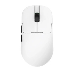 Безжична мишка Ajazz AJ159P MC - Wireless Gaming Mouse - 1K, Magnetic Charging Dock, White