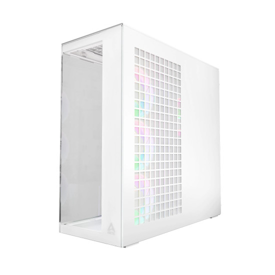 Кутия за компютър Arctic Case E-ATX - Xtender (White) - 5 A-RGB Fans included