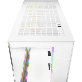 Кутия за компютър Arctic Case E-ATX - Xtender (White) - 5 A-RGB Fans included