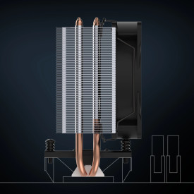 Охладител за процесор Arctic Freezer 8i CO - LGA1851/LGA1700