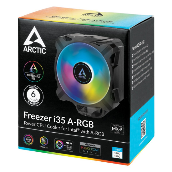 Охладител за процесор Arctic Freezer i35 A-RGB LGA1700/1200/115x