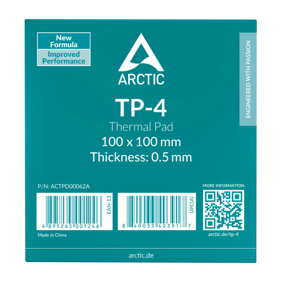 Термопад Arctic Thermal pad TP-4 100x100mm, 0.5mm