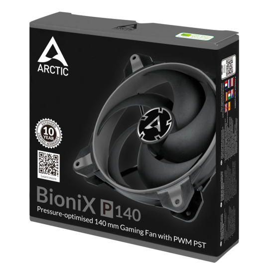 Вентилатор Arctic Fan 140mm BioniX P140 PWM PST - Grey