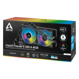 Водно охлаждане Arctic Liquid Freezer II, 280mm, A-RGB, черно