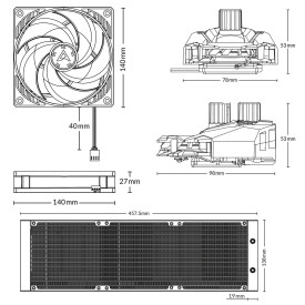 Водно охлаждане Arctic Liquid Freezer II - 420