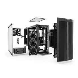 Кутия за компютър be quiet! Case ATX - Pure Base 500 FX Black