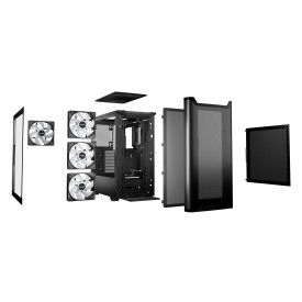 Кутия за компютър be quiet! Case ATX - Pure Base 501 DX Black