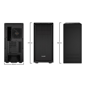 Кутия за компютър be quiet! Case ATX - Pure Base 600 Black