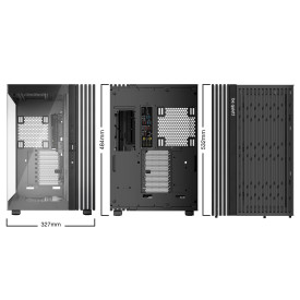 Кутия за компютър be quiet! Case EATX - LIGHT BASE 900 DX Black
