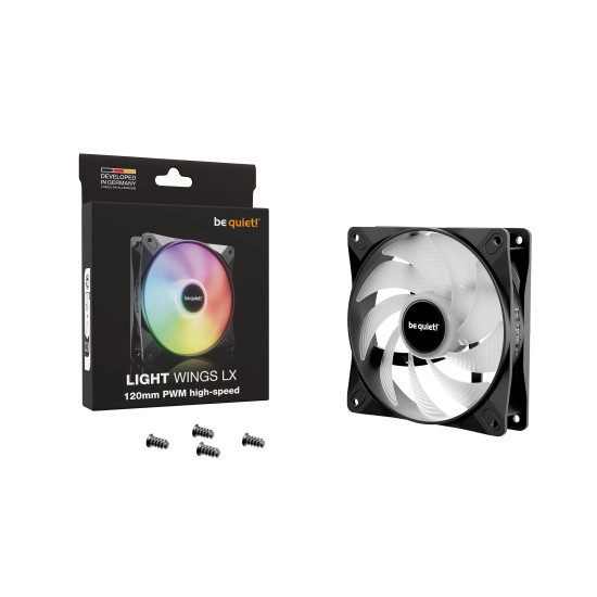 Вентилатор be quiet! Fan 120mm - LIGHT WINGS LX 120mm PWM High-Speed