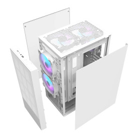 Кутия за компютър DarkFlash A290 White, ATX, 3 x 120mm RGB Fans included