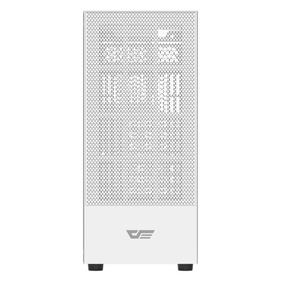 Кутия за компютър DarkFlash A290 White, ATX, 3 x 120mm RGB Fans included