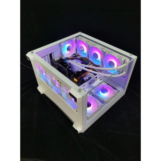 Кутия за компютър Darkflash Case ATX - C285P White