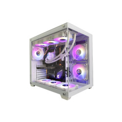 Кутия за компютър Darkflash Case ATX - C285P White