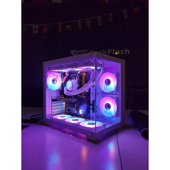 Кутия за компютър Darkflash Case ATX - C285P White