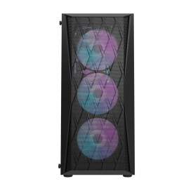 Кутия за компютър Darkflash Case ATX - DK352 Black - 4 fans included