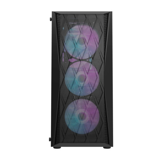 Кутия за компютър Darkflash Case ATX - DK352 Black - 4 fans included
