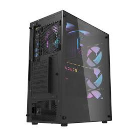 Кутия за компютър Darkflash Case ATX - DK352 Black - 4 fans included