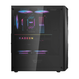Кутия за компютър Darkflash Case ATX - DK352 Black - 4 fans included