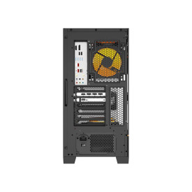Кутия за компютър Darkflash Case ATX - K430 Black - 6 x 120 mm A-RGB fans included, USB-C
