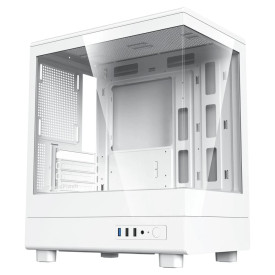 Кутия за компютър Darkflash Case mATX - DB330M White - Reversed fans included