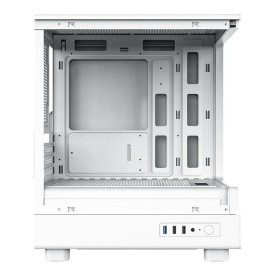 Кутия за компютър Darkflash Case mATX - DB330M White - Reversed fans included