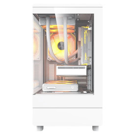 Кутия за компютър Darkflash Case mATX - DB330M White - Reversed fans included