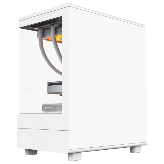 Кутия за компютър Darkflash Case mATX - DB330M White - Reversed fans included