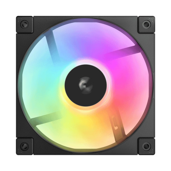 Комплект вентилатори DeepCool Fan Pack 3-in-1 3x120mm - FD12 Black, Addressable RGB