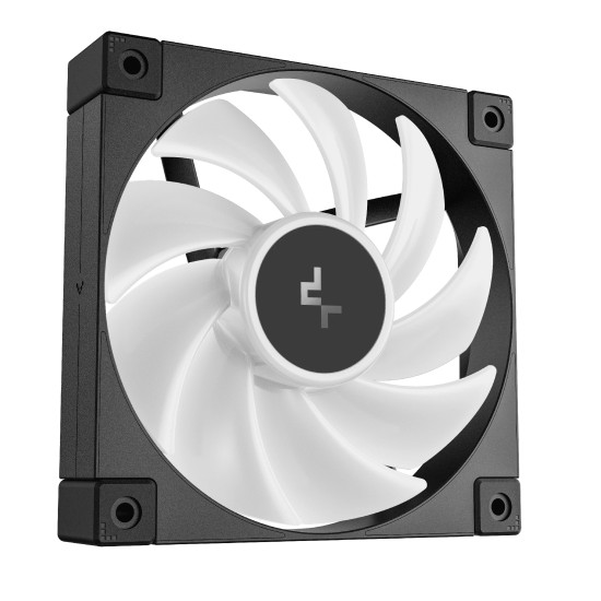 Комплект вентилатори DeepCool Fan Pack 3-in-1 3x120mm - FD12 Black, Addressable RGB