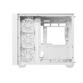 Кутия за компютър DeepCool Case ATX - CG530U 4F WH - 4 ARGB Fans