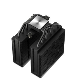 Охладител DeepCool CPU Cooler AG620 BK - Addressable RGB V2, Dual-Tower - LGA1851/AM5