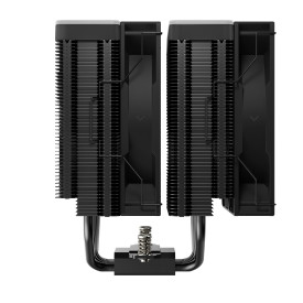 Охладител DeepCool CPU Cooler AG620 BK - Addressable RGB V2, Dual-Tower - LGA1851/AM5