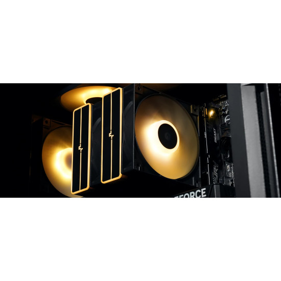 Охладител DeepCool CPU Cooler AG620 BK - Addressable RGB V2, Dual-Tower - LGA1851/AM5