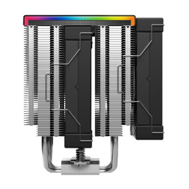 Охладител за процесор DeepCool AK620 Digital SE, 2x120mm, 2.4 инча Display, ARGB