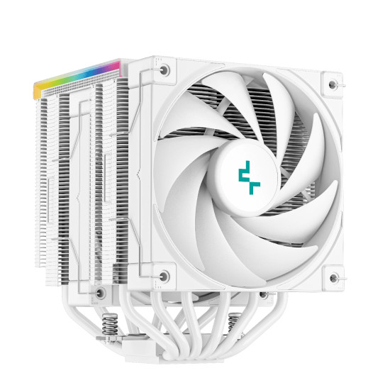 Охладител за процесор DeepCool CPU Cooler AK620 Digital White - Dual-Tower - LGA1700/AM5