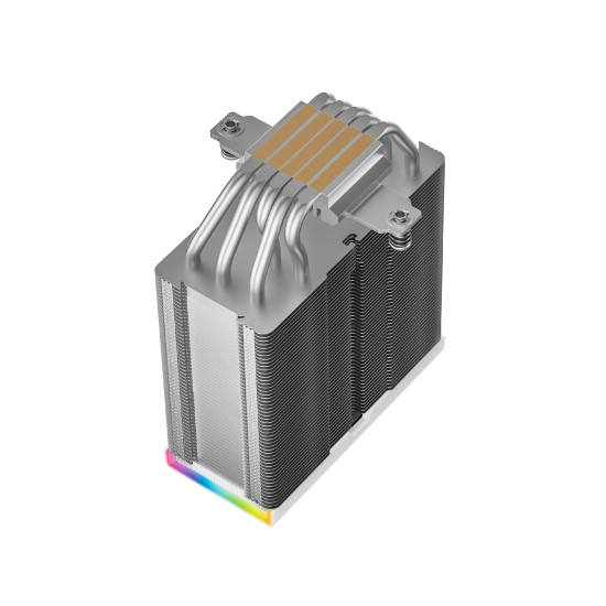 Охладител за процесор DeepCool CPU Cooler - AK500S DIGITAL SE, White