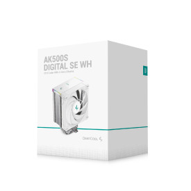 Охладител за процесор DeepCool CPU Cooler - AK500S DIGITAL SE, White